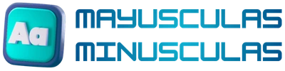 Mayusculas a Minusculas